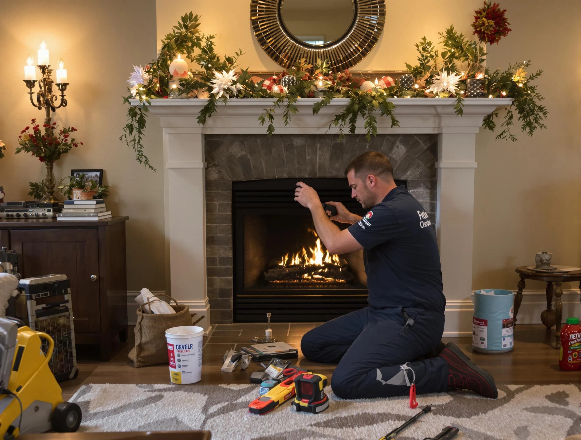 Piedmont Chimney Sweep offering fireplace maintenance services in Piedmont, OK